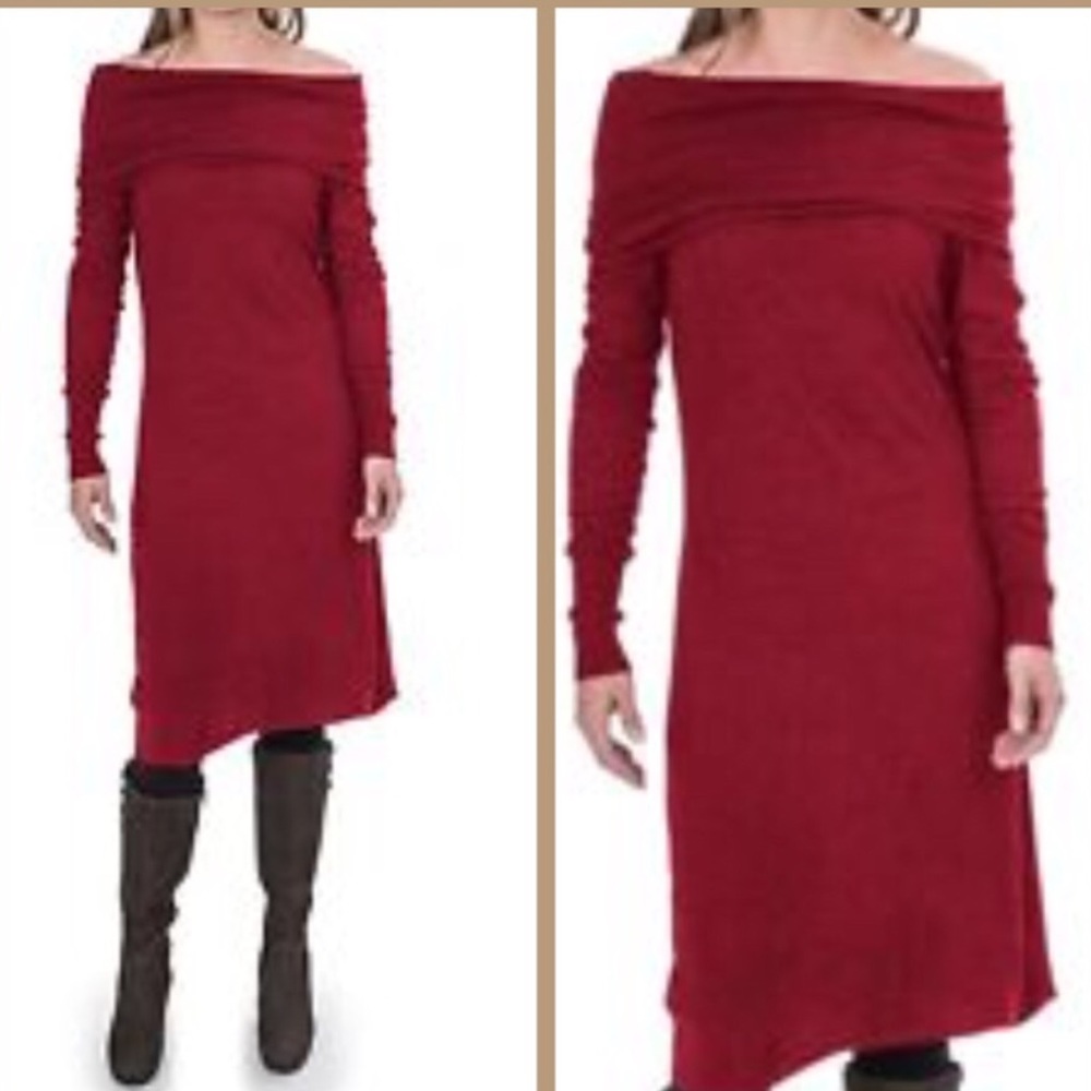 Tommy Bahama Cowl Neck/ Off the Shoulder Dress